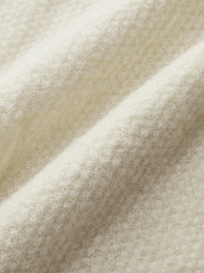 Floral lace Sweater Semi Sheer Round Neck Sweater