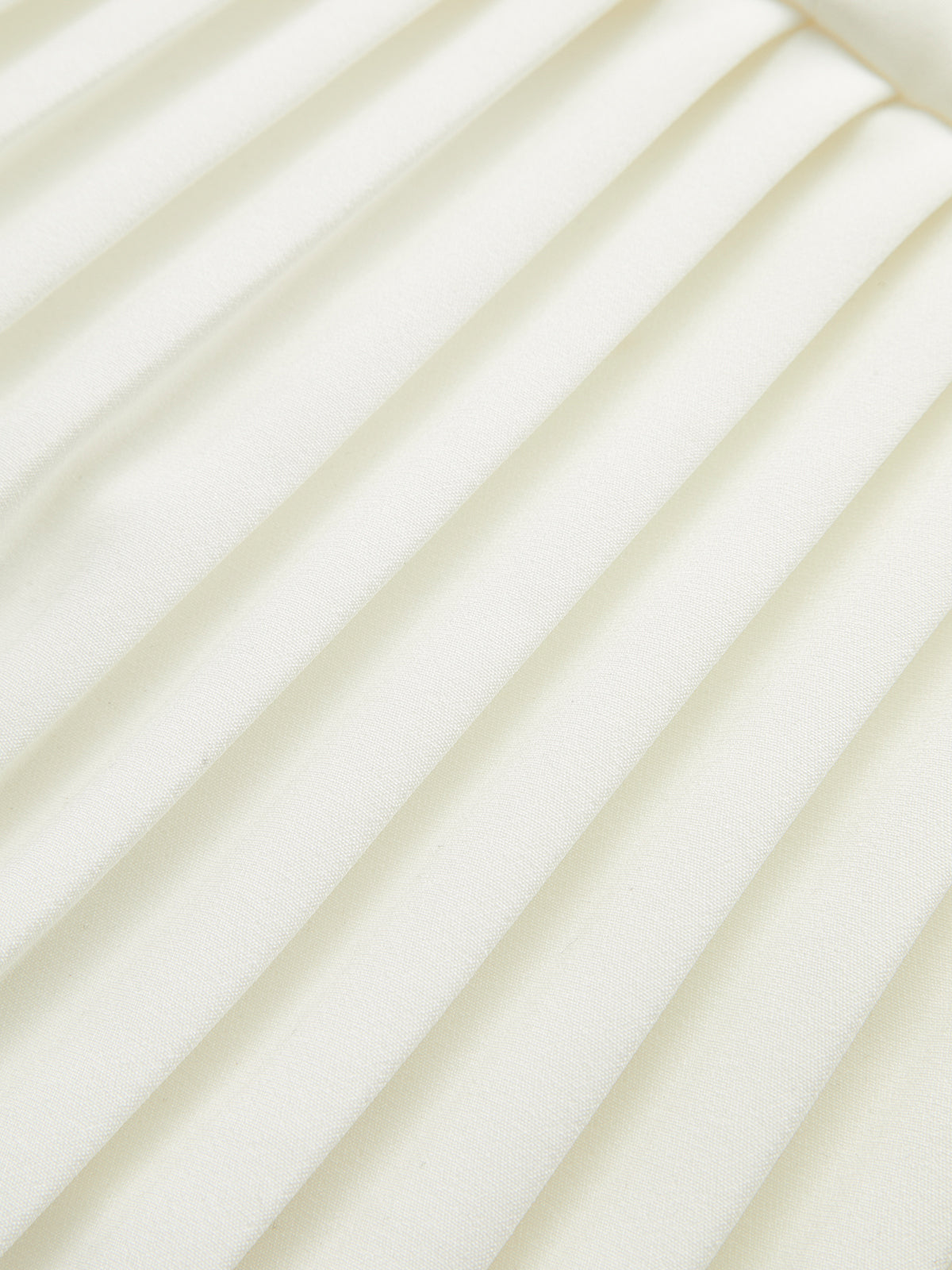 Pleated Hem Mock Neck Mini Dress