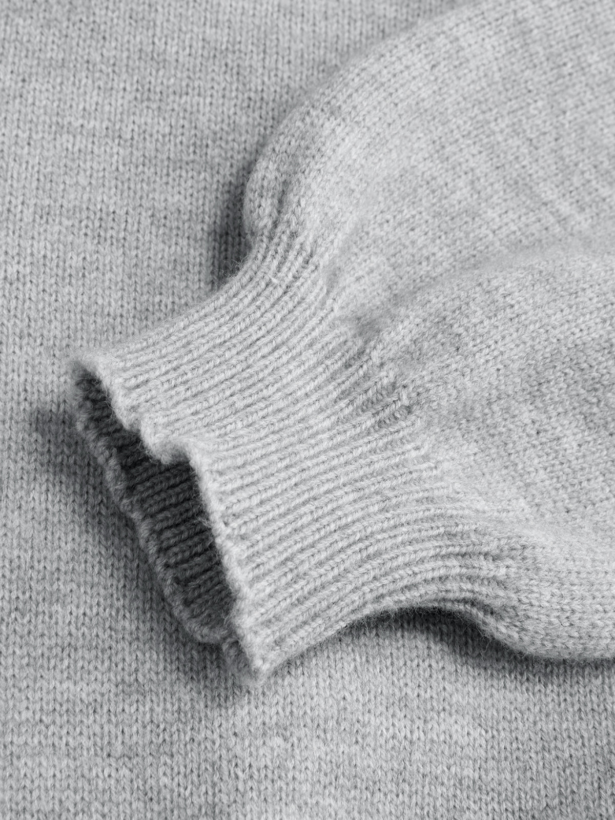 Contrast Collar Lace Hem Sweater