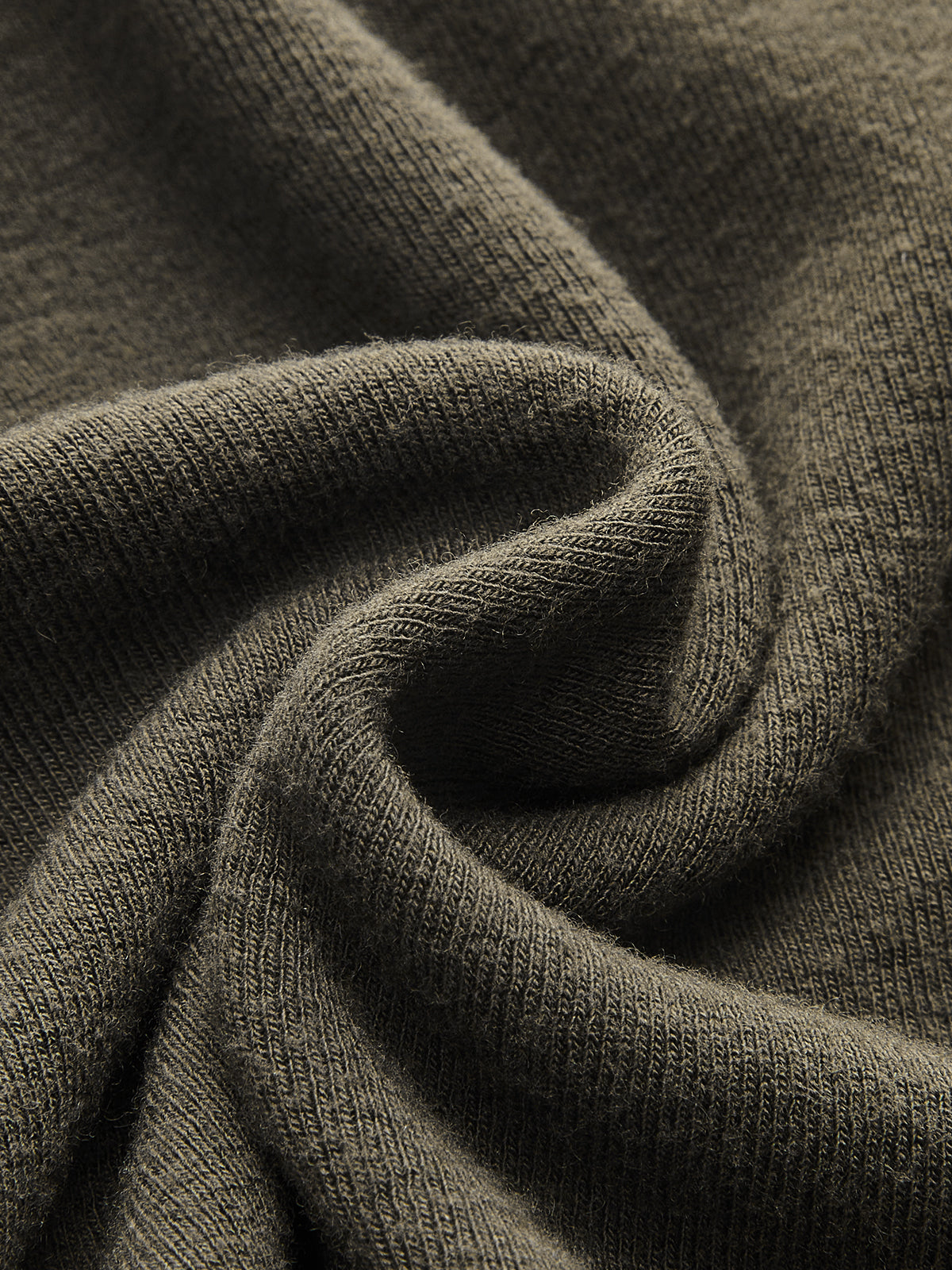 Lace Trim V-Neck Twist Long-Sleeve Top