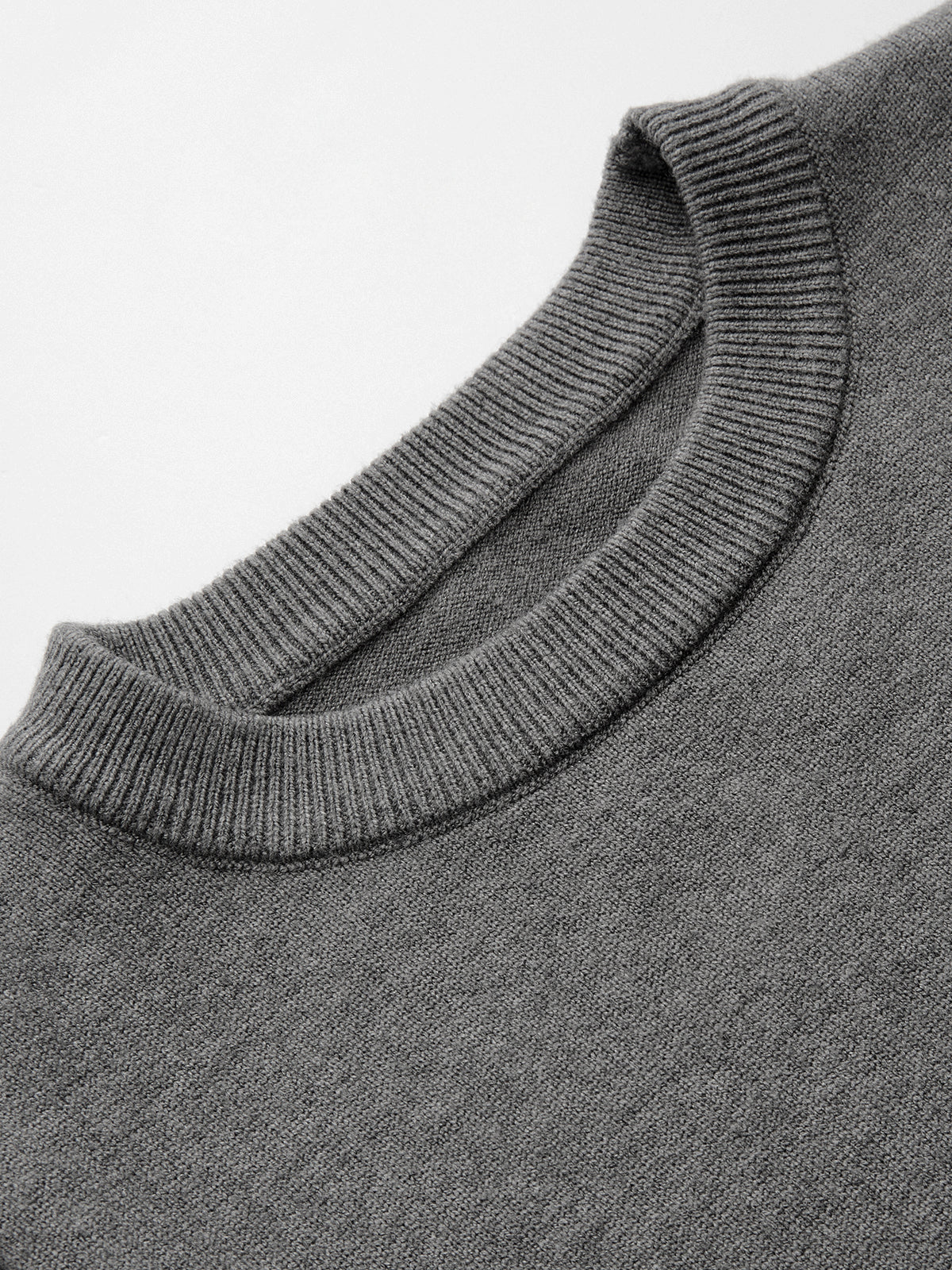 Cinched Waist Crew Neck Sleeveless Sweater Vest